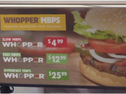 A screen capture from a video produced by Burger King attempting to explain Net Neutrality