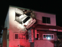 crashed car crashed car