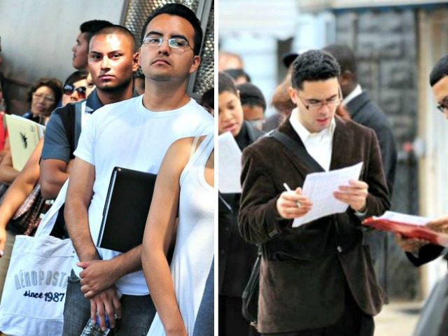 illegal immigrants: U.S. citizens line up