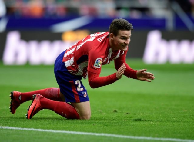 Atletico Madrid's forward Kevin Gameiro, pictured in December 2017, scored against Lleida