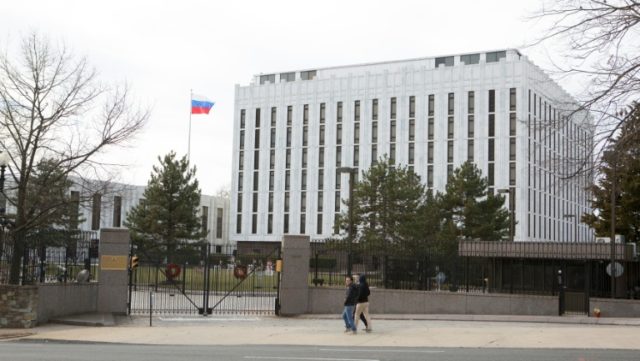 The street along the Russian Embassy in Washington, DC, will be renamed Boris Nemtsov Plaz