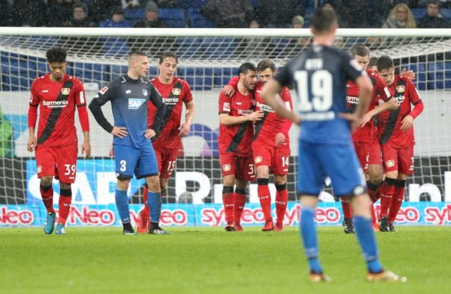 Bailey shines as Leverkusen climb to second
