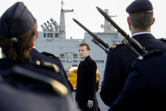 Macron sees IS military defeat in Syria, Iraq within 'weeks'