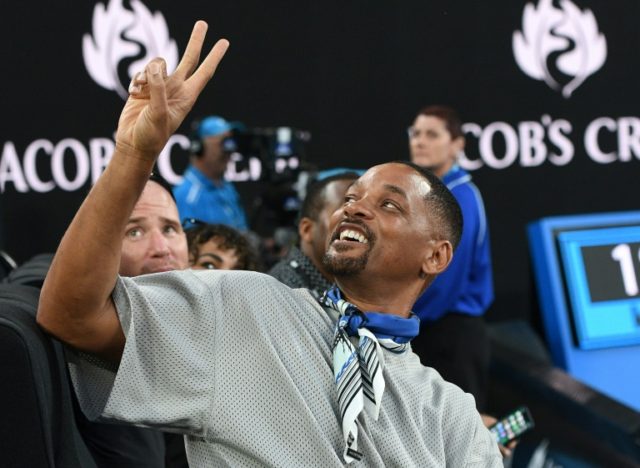 Hollywood's Will Smith hooked after Kyrgios classic