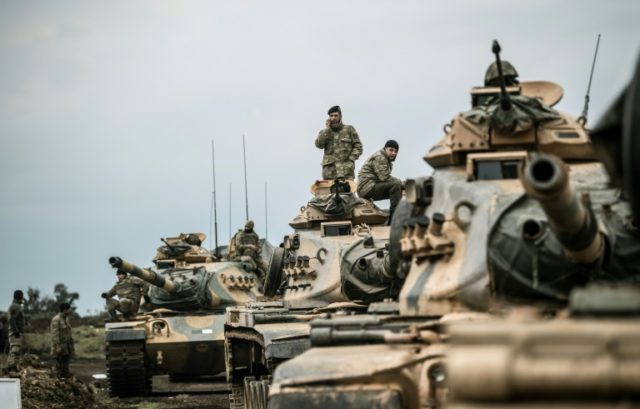 Erdogan vows 'no step back' in operation against Kurdish militia in Syria © AFP