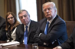 Trump says Sen. Durbin misrepresented what the president said during DACA meeting