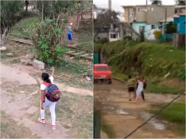 Video: Cuban Dissident Lady in White Dragged Away by the Neck for Shouting ‘Down with Castro’