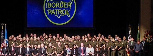 U.S. Border Patrol Agents and staff of the Laredo Sector receive promotions and awards in ceremony. Photo: U.S. Customs and Border Protection