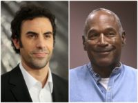 CohenSimpson22 Sacha Baron Cohen O.J. Simpson Getty/AP