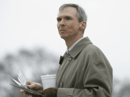 U.S. Rep. Dan Lipinski, D-Ill., campaigns for re-election in Illinois' 3rd Congressional District at a commuter train station in Berwyn, Ill., Monday, Jan. 14, 2008. Those challenging Lipinski portray him as too conservative and a pal of Republicans _ as well as a by-product of nepotism because his father, the …