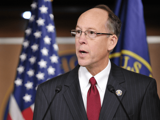Rep. Greg Walden (R), R-OR, head of the Republican's transition team, speaks December 2, 2