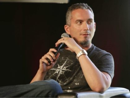 EXCLUSIVE CONTENT - PREMIUM RATES APPLY Writer James Dashner seen at 20th Century Fox 