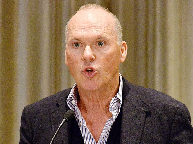 BEVERLY HILLS, CA - NOVEMBER 17: Actor Michael Keaton speaks at the Media Access Awards 2017 at The Four Seasons on November 17, 2017 in Beverly Hills, California. (Photo by Jerod Harris/Getty Images for Media Access Awards 2017)