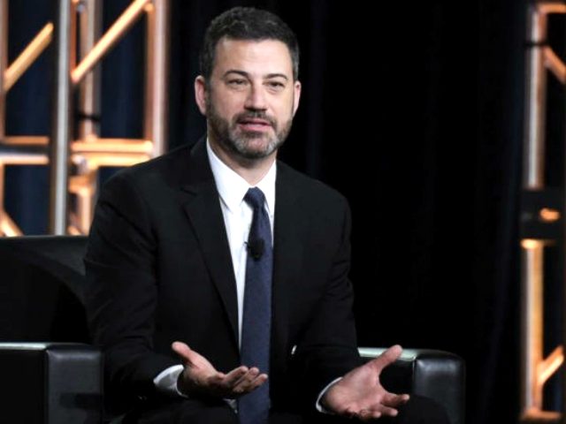 Jimmy Kimmel participates in the "Jimmy Kimmel Live and 90th Oscars" panel durin
