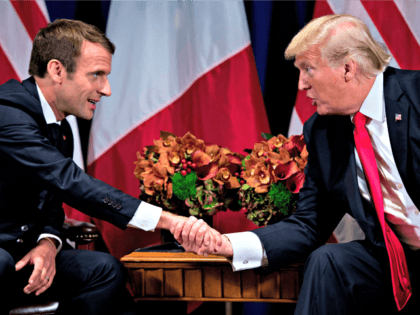 Macron and Trump