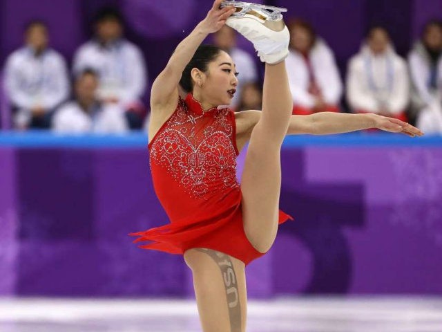 Mirai Nagasu of USA competes in the Ladies Free Skating during the Figure Skating Team Eve