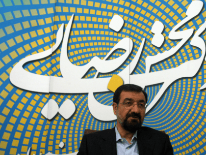 Iranian former chief of the Revolutionary Guards and presidential candidate Mohsen Rezai speaks during an interview with AFP in Tehran on May 29, 2009. Rezai will push for the creation of a global consortium to enrich uranium in the Islamic republic if elected, he told AFP. The veteran conservative and …