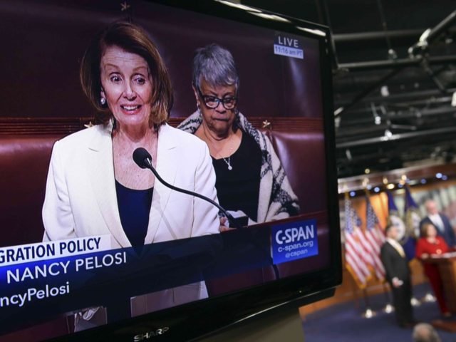 Nancy Pelosi filibuster (Susan Walsh / Associated Press)