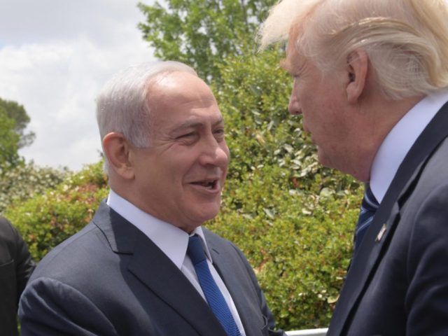 Netanyahu Trump (Amos Ben Gershom/ GPO / Getty)