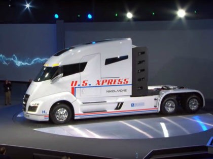 Nikola Motor Company, a developer of hydrogen-powered big rigs, announced on Tuesday that