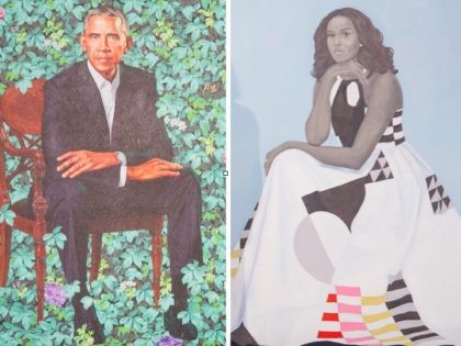 Obama portraits (Saul Loeb / Getty)