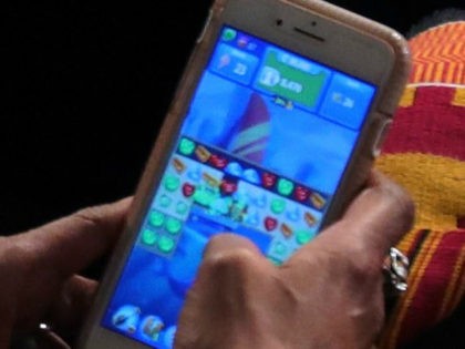 Democratic Congresswoman Brenda Lawrence (D-MI) was caught playing Candy Crush Saga during