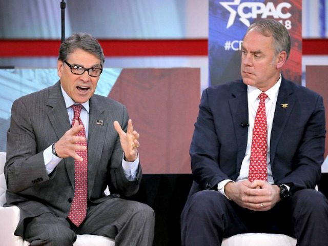 Rick Perry, Ryan Zinke CPAC