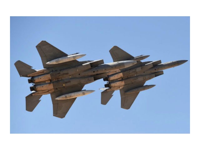 Saudi Arabia unveiled its new F-15SA Eagle aircraft made by US manufacturer Boeing at a ce