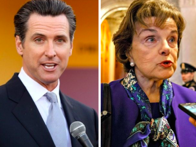 Newsom and Feinstein (Wires)