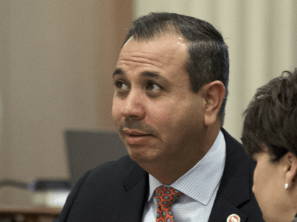 FILE - In this Aug. 26, 2016, file photo, state Sen. Tony Mendoza, D-Artesia, listens at the Capitol in Sacramento, Calif. Eyes are on the California Senate's handling of sexual misconduct allegations against one of its members as lawmakers return to Sacramento for the new year. Mendoza is resisting pressure …