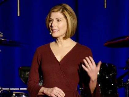 Sharyl Attkisson during her TEDx talk on fake news