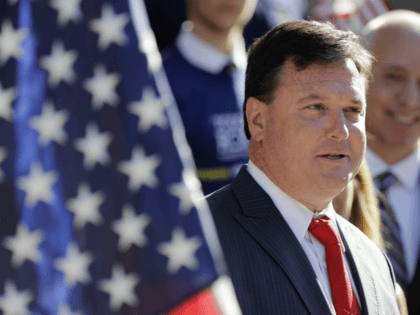 Indiana Rep. Todd Rokita speaks during a news conference outside of the Indiana Statehouse in Indianapolis. Working for Rokita is an exacting job with long hours, made more difficult by a boss known for micromanaging and yelling at his staff, according to 10 former aides who spoke to The Associated …