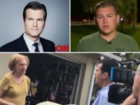 CNN correspondent Drew Griffin, of the network's "Special Investigations Unit." Griffin is under fire for calling a school shooting survivor a liar and ambushing an elderly woman at her home, directing abusive trolls to harass her on Facebook.