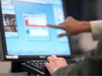 porn online FBI Supervisory Special Agent Stacey Bradley and Special Agent "Jackie" of the Innocent Images Unit monitors possible child pornography offenders Thursday May 4, 2006 in Calverton, Md. in an online chat room. The unit patrols chat rooms in hopes of cracking down on possible domestic and international sex offenders. (AP …