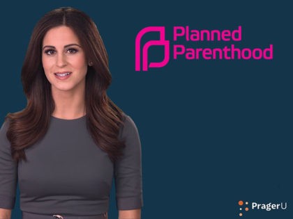 Screenshot from PragerU's YouTube video criticizing Planned Parenthood. The Google-owned video platform initially placed this content in "Restricted Mode."