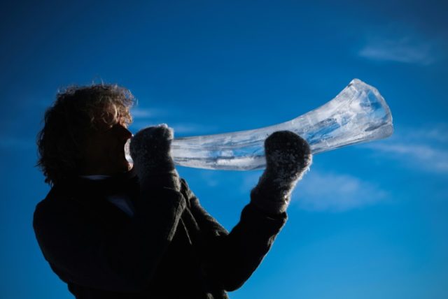Ice instruments ring out coolest music in Norway