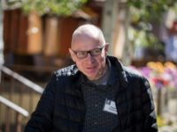 News Corp CEO Robert Thompson, seen at a 2017 conference, stepped up his criticism of Google and Facebook as his firm released quarterly earnings News Corp CEO rails at 'dysfunctional' online environment