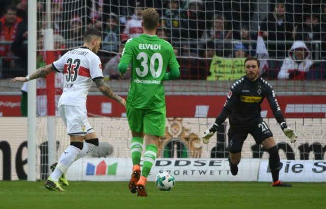 Stuttgart eke out first league win under Korkut