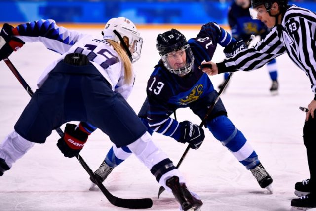 Finland's Valila oldest Olympic hockey woman at 44