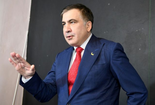 Saakashvili says counting on supporters for Ukraine return