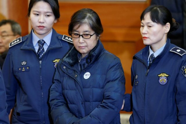 Secret confidante of S.Korea's Park jailed for 20 years over scandal