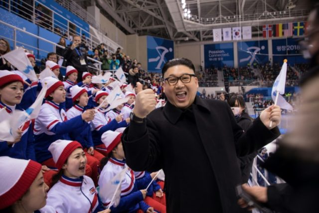 Kim Jong Un lookalike provokes North Koreans in Olympic melee
