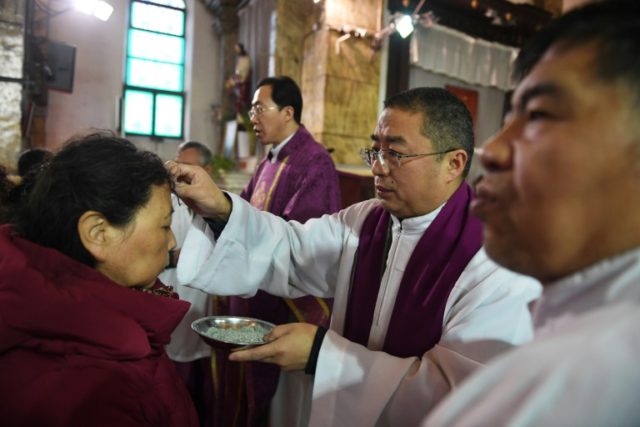 On Ash Wednesday, China Catholics mull Vatican-Beijing ties
