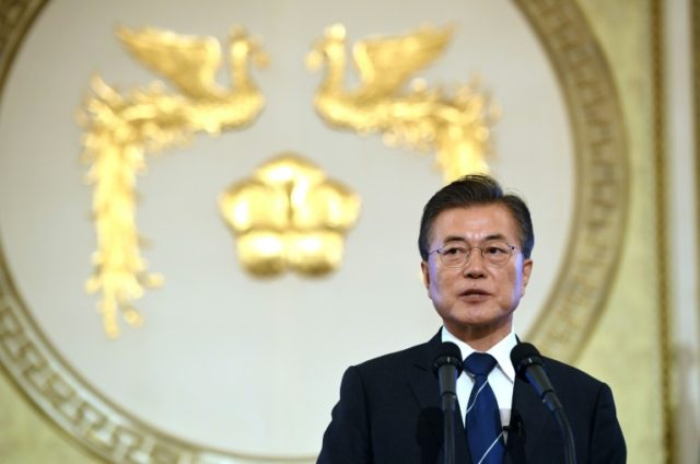 S. Korea's Moon supports #MeToo, urges 'stern punishment' for abusers