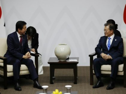 South Korea's Moon says Japan cannot declare wartime crimes 'over'