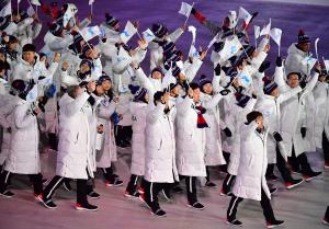 Pyeongchang Winter Olympics open with theme of peace