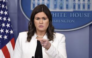 Watch live: Sarah Sanders gives White House briefing