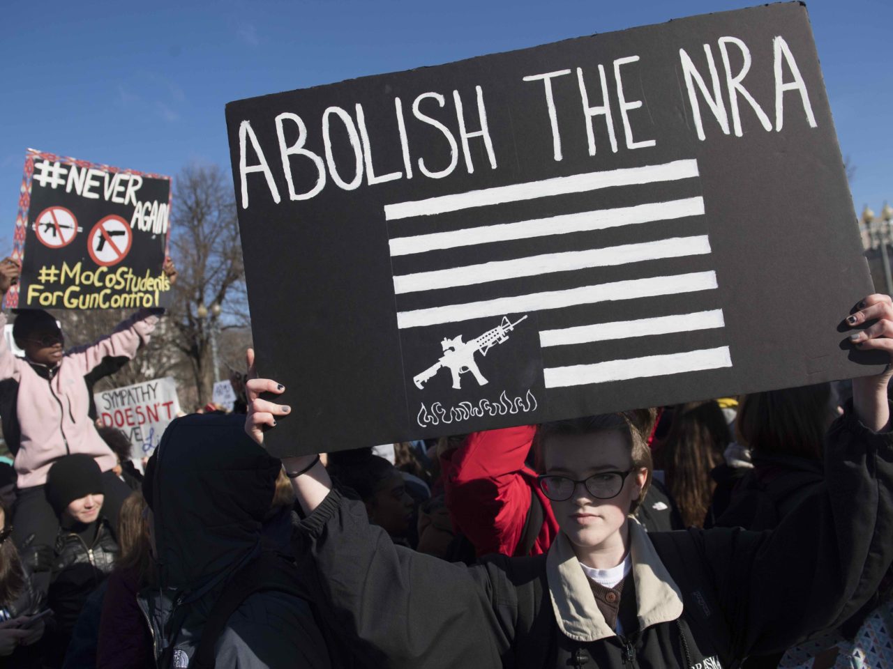 Abolish the NRA (Saul Loeb / AFP / Getty)