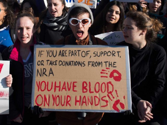 Blood on your hands NRA (Saul Loeb / AFP / Getty)