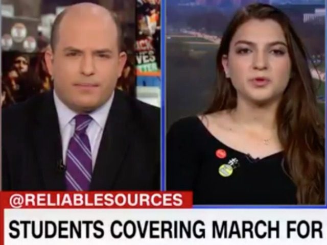 CNN Stelter Reliable Sources Marjory Stoneman Screenshot